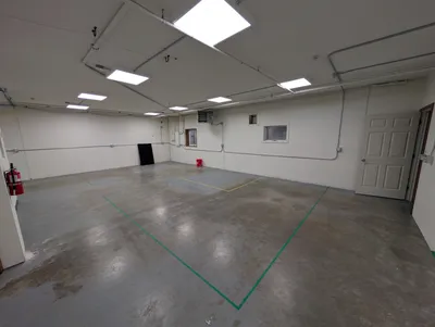 ArtLab studio space showing future woodworking area